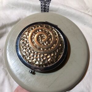 Gold Compact Mirror